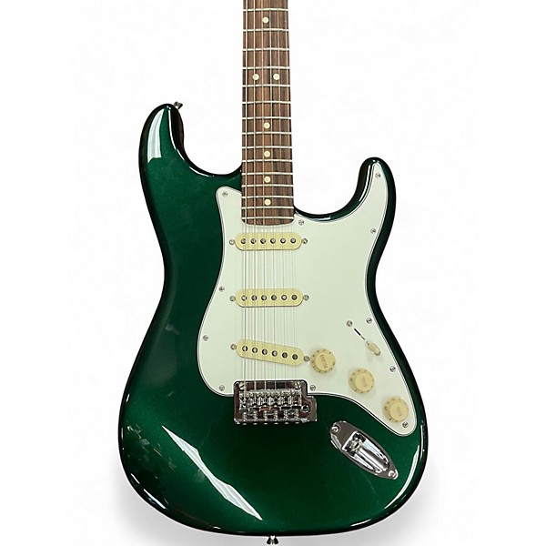 Used Fender Player II Stratocaster British Racing Green Solid Body Electric Guitar