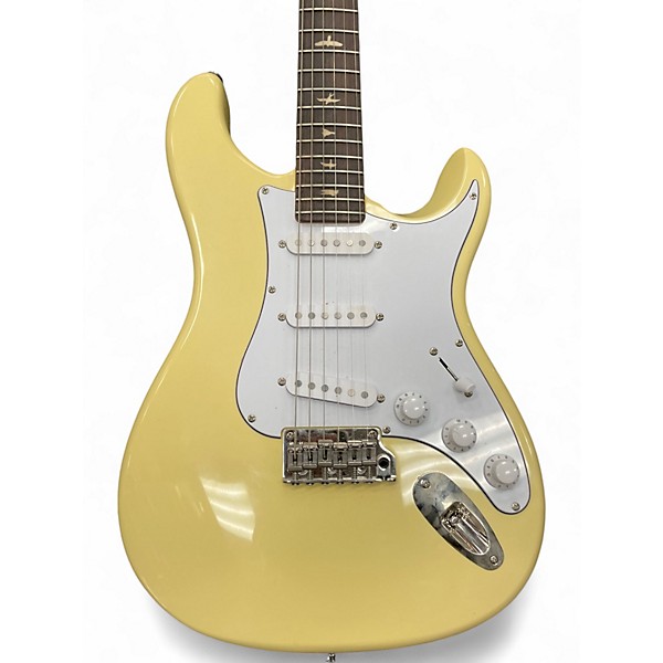 Used PRS SE Silver Sky MOON WHITE Solid Body Electric Guitar