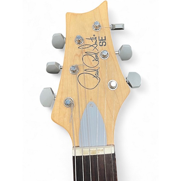 Used PRS SE Silver Sky MOON WHITE Solid Body Electric Guitar