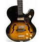Vintage 1960s Harmony Rocket  2 Tone Sunburst Hollow Body Electric Guitar