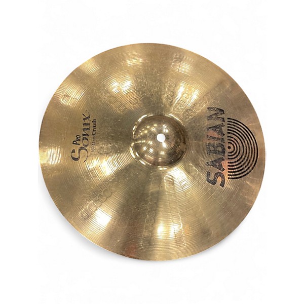 Used SABIAN 16in pro sonix Cymbal