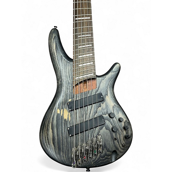 Used Ibanez SRFF806 BLACK Electric Bass Guitar