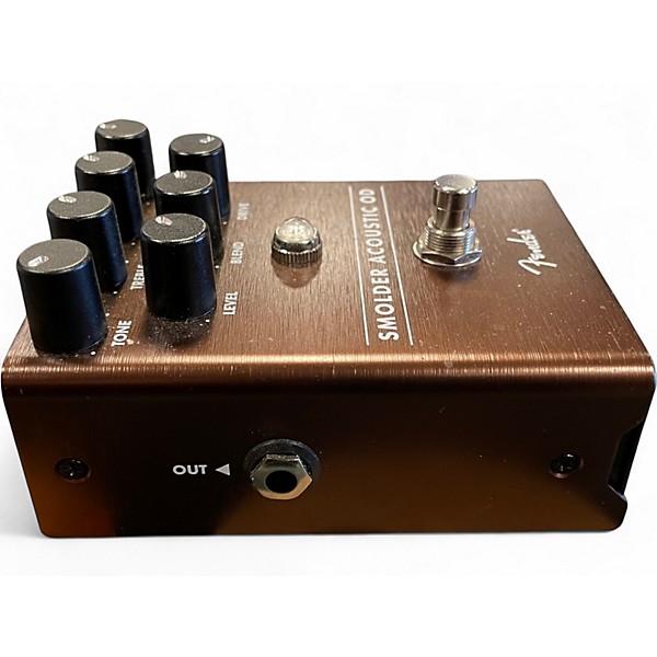 Used Fender SMOLDER ACOUSTIC OD Effect Pedal