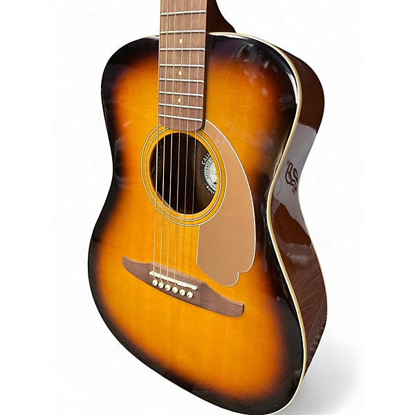 Used Fender MALIBU PLAYER SUNBURST Acoustic Electric Guitar