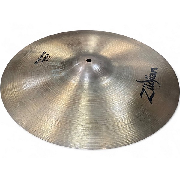 Used Zildjian 18in a symphonic french (crash) cymbal Cymbal