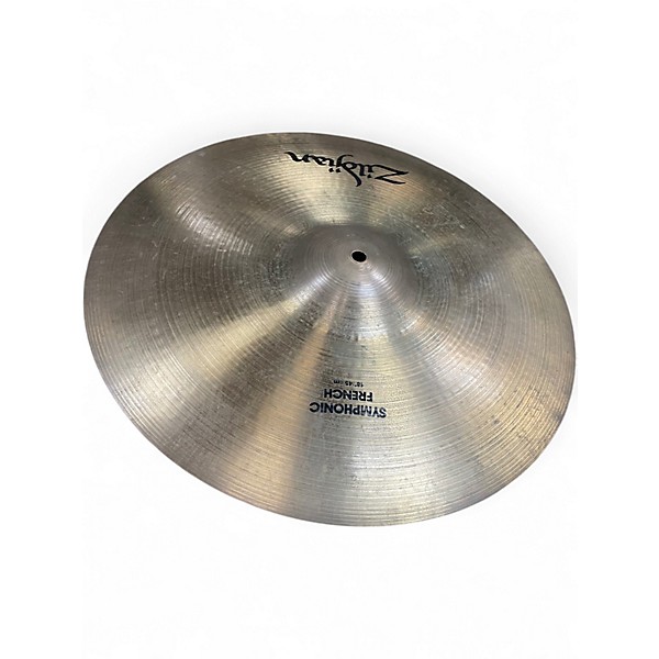 Used Zildjian 18in a symphonic french (crash) cymbal Cymbal