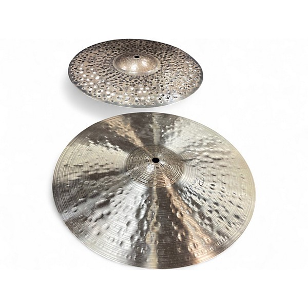 Used Paiste 14in Signature Traditional Medium Light Hi Hats Cymbal