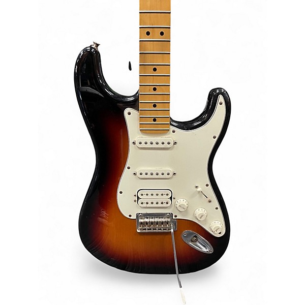 Used Fender Player Stratocaster HSS 3 Color Sunburst Solid Body Electric Guitar