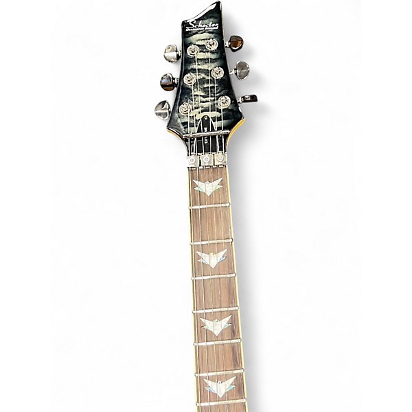 Used Schecter Guitar Research BANSHEE EXTREME Black Solid Body Electric Guitar