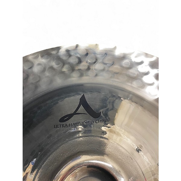 Used Zildjian 19in A Series Ultra Hammered China Cymbal