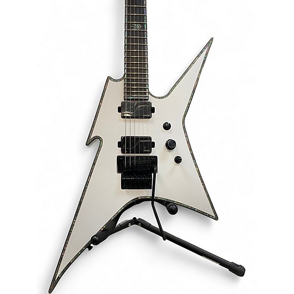 Used B.C. Rich Ironbird Extreme MK2 Matte White Solid Body Electric Guitar