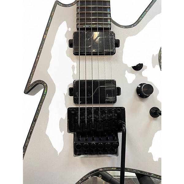 Used B.C. Rich Ironbird Extreme MK2 Matte White Solid Body Electric Guitar