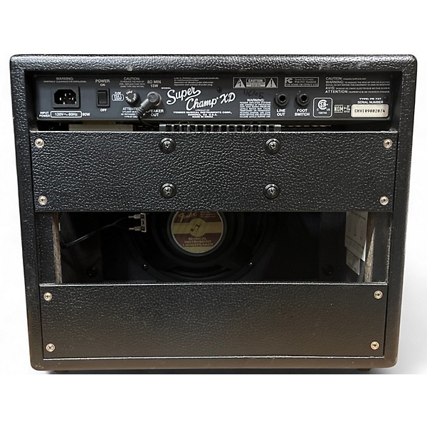 Used Fender Super Champ XD 15W 1x10 Guitar Combo Amp