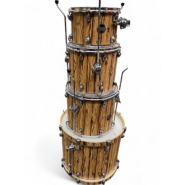 Used Mapex 4 Piece MARS DRIFTWOOD Natural Drum Kit