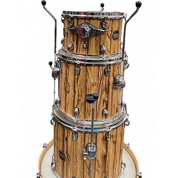 Used Mapex 4 Piece MARS DRIFTWOOD Natural Drum Kit