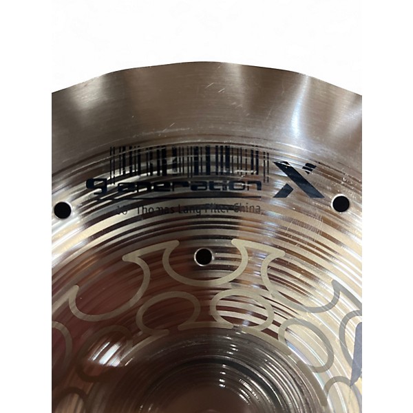 Used MEINL 10in GENERATION X 10IN THOMAS LANG FILTER CHINA Cymbal
