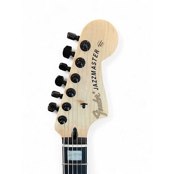 Used Fender Jim Root Signature Jazzmaster White Solid Body Electric Guitar