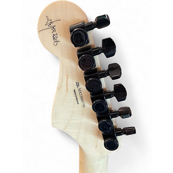 Used Fender Jim Root Signature Jazzmaster White Solid Body Electric Guitar