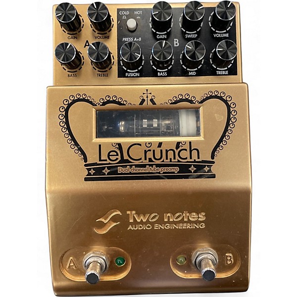Used Two Notes AUDIO ENGINEERING le crunch Effect Pedal