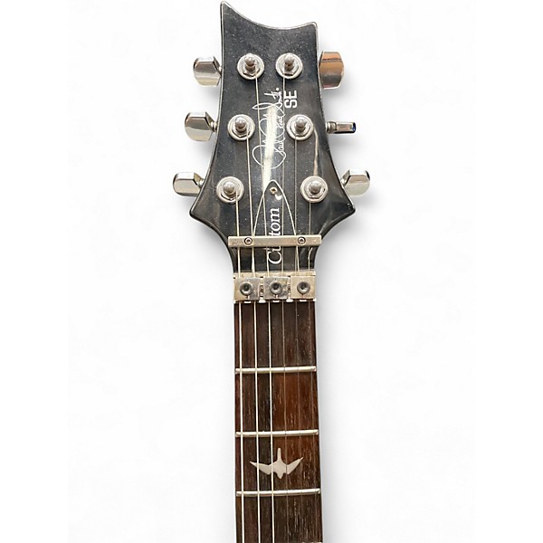 Used PRS SE Custom 24 red burst Solid Body Electric Guitar