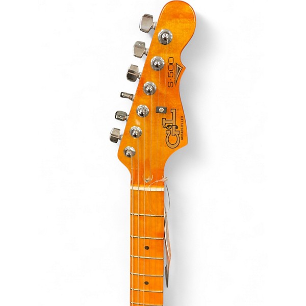 Used G&L S500 Desert Burst Solid Body Electric Guitar