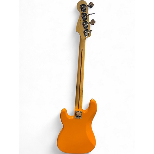 Used Fender Player Precision Bass Orange Electric Bass Guitar