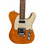 Used Michael Kelly Tele Amber Solid Body Electric Guitar