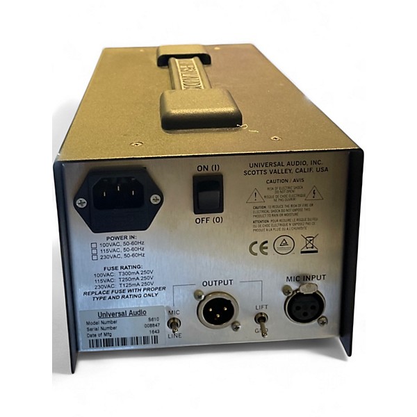 Used Universal Audio Solo 610 Microphone Preamp
