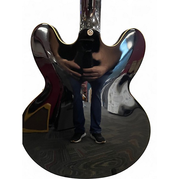 Used Epiphone ES355 IG Black Hollow Body Electric Guitar