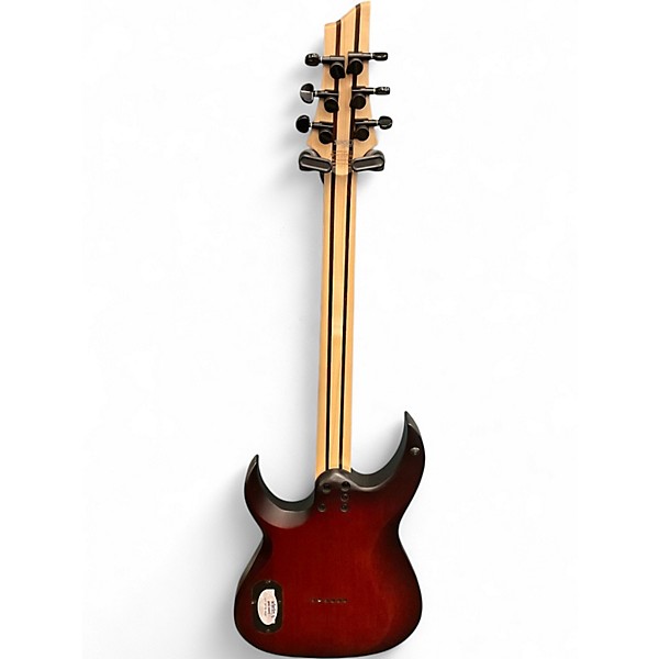 Used Schecter Guitar Research SUNSET EXTREME 6 Satin Red Solid Body Electric Guitar