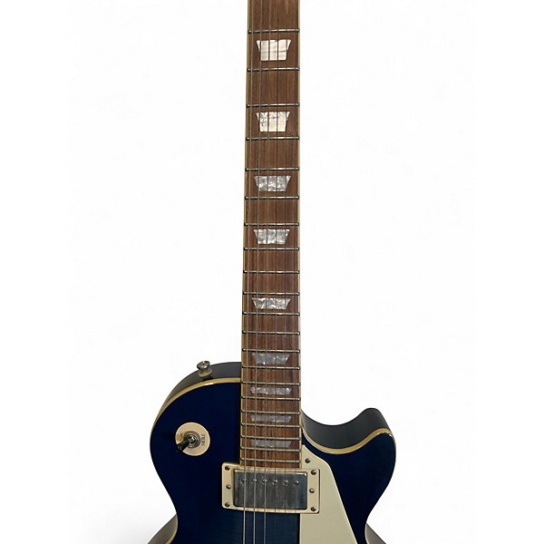Used Epiphone Les Paul Standard Pro Blue Burst Solid Body Electric Guitar