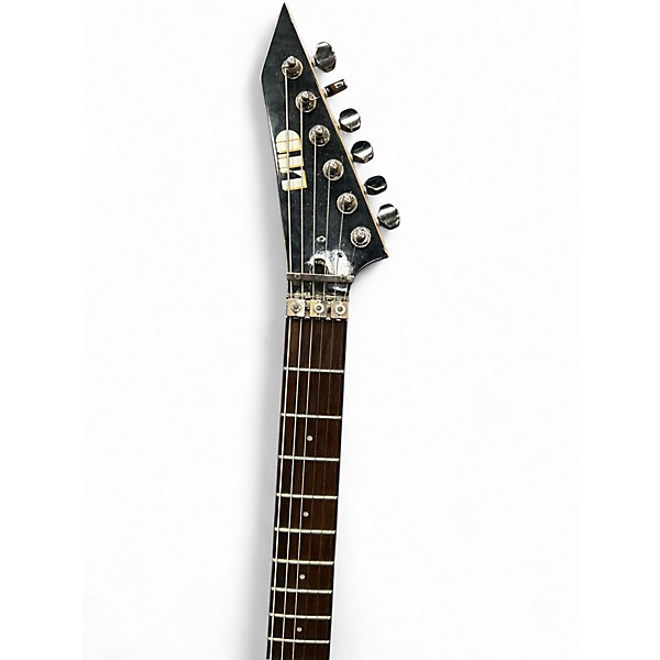 Used ESP M100FM Trans Charcoal Solid Body Electric Guitar