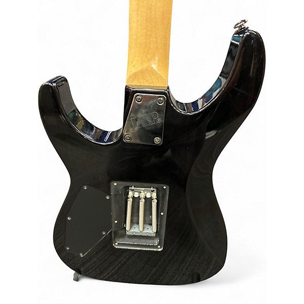 Used ESP M100FM Trans Charcoal Solid Body Electric Guitar