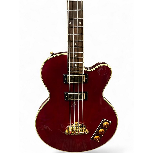 Used Epiphone Allen Woody Signature Wine Red Electric Bass Guitar