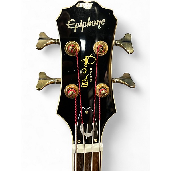 Used Epiphone Allen Woody Signature Wine Red Electric Bass Guitar