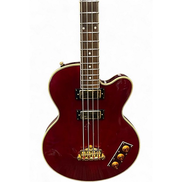 Used Epiphone Allen Woody Signature Wine Red Electric Bass Guitar