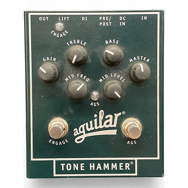 Used Aguilar Tone Hammer Bass Preamp/Direct Box Bass Preamp