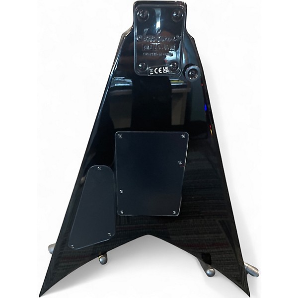 Used 2025 Jackson JS32 King V Black Solid Body Electric Guitar