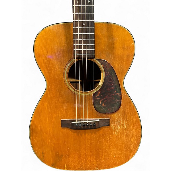 Vintage 1960 Martin 0-18 Natural Acoustic Guitar