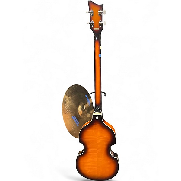 Used Hofner B-BASS HI SERIES 2 Tone Sunburst Electric Bass Guitar