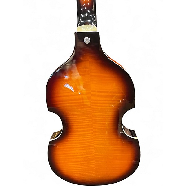 Used Hofner B-BASS HI SERIES 2 Tone Sunburst Electric Bass Guitar