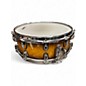 Used Mapex 5.5X14 Black Panther Velvatone Snare 2 Tone Sunburst Drum