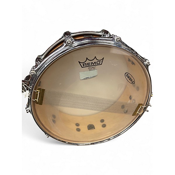 Used Mapex 5.5X14 Black Panther Velvatone Snare 2 Tone Sunburst Drum