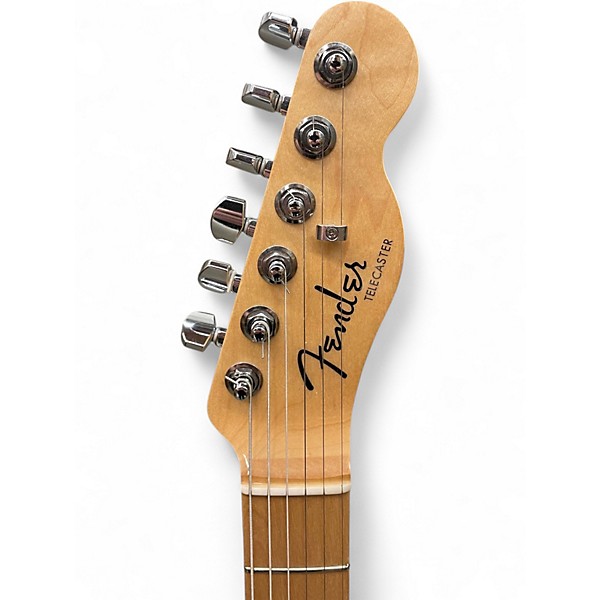 Used Fender American Elite Telecaster Black Solid Body Electric Guitar