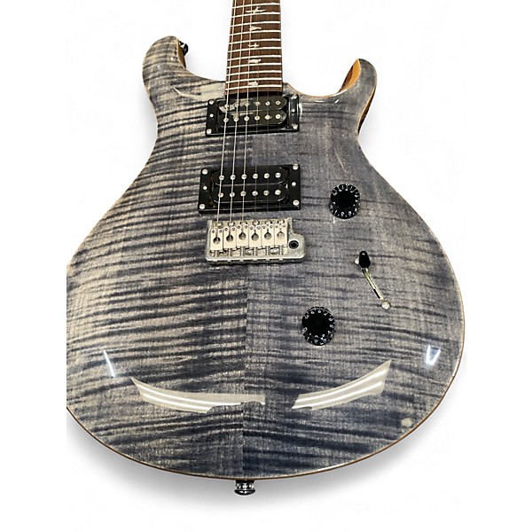 Used 2024 PRS SE Custom 24 Trans Charcoal Solid Body Electric Guitar