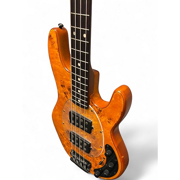 Used Sterling by Music Man Ray34 Amber Electric Bass Guitar