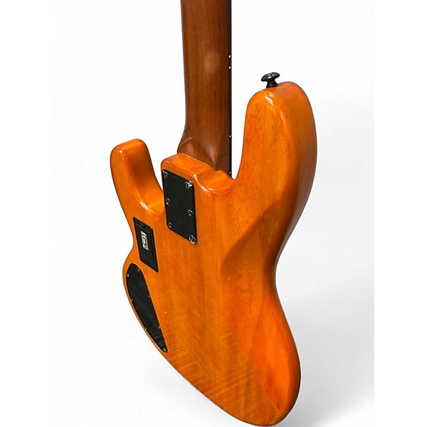 Used Sterling by Music Man Ray34 Amber Electric Bass Guitar