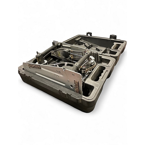 Used DW 9000 Series Double Double Bass Drum Pedal