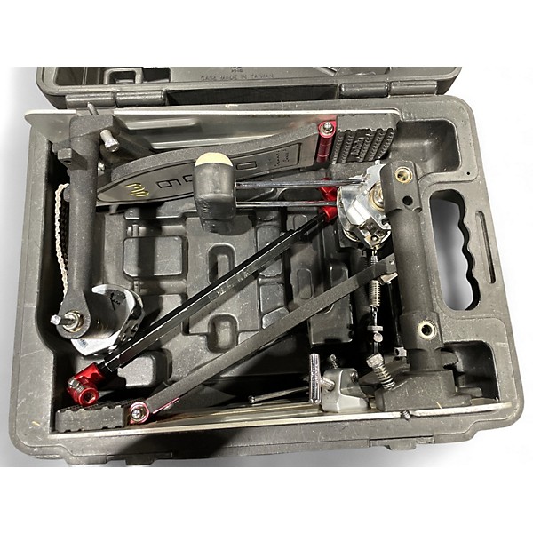 Used DW 9000 Series Double Double Bass Drum Pedal