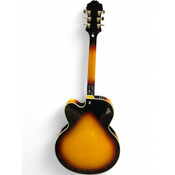 Used Epiphone Broadway 3 Color Sunburst Hollow Body Electric Guitar